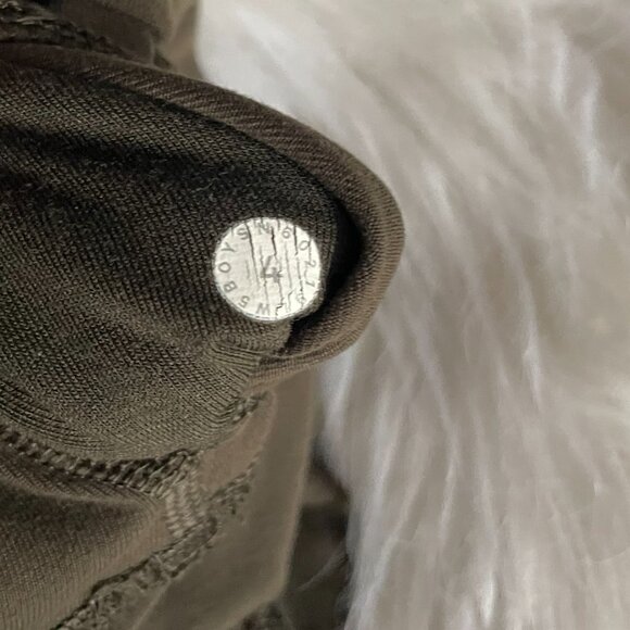 army green LULULEMON high waist athletic leggings size 4 - Picture 6 of 6